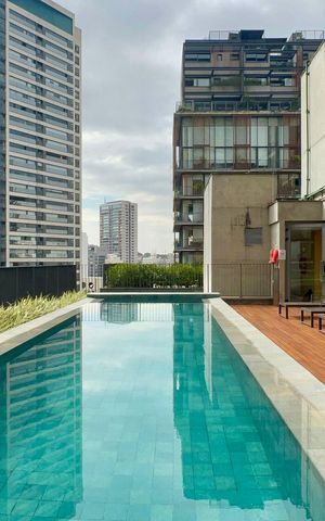 Apartamento à venda com 31m², 1 quarto e sem vaga