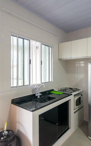 Studio para alugar com 35m², 1 quarto e sem vaga Studio para alugar com 35m², 1 quarto e sem vagaSala/Cozinha