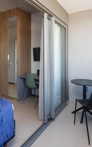 Studio para alugar com 17m², 1 quarto e sem vaga Studio para alugar com 17m², 1 quarto e sem vagaVaranda