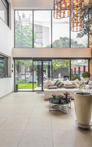 Apartamento para alugar com 37m², 1 quarto e 1 vagaHall social