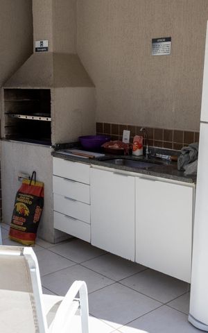 Apartamento à venda com 55m², 2 quartos e 1 vaga Apartamento à venda com 55m², 2 quartos e 1 vagaÁrea comum - Churrasqueira