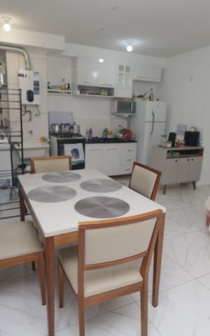 Apartamento à venda com 37m², 1 quarto e sem vaga Apartamento à venda com 37m², 1 quarto e sem vagaSala de Jantar