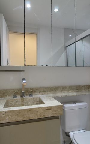 Apartamento à venda com 65m², 2 quartos e 1 vagaBanheiro Social