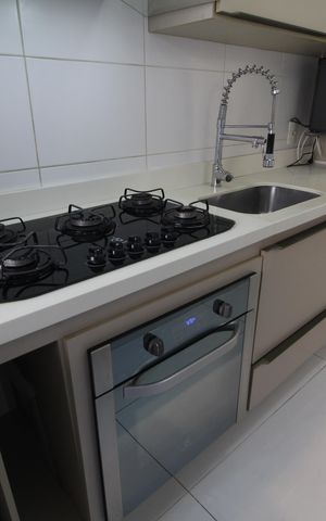 Apartamento à venda com 65m², 2 quartos e 1 vagaCozinha