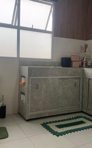 Apartamento para alugar com 54m², 1 quarto e 1 vaga Apartamento para alugar com 54m², 1 quarto e 1 vagaBanheiro