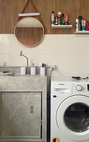 Apartamento para alugar com 54m², 1 quarto e 1 vaga Apartamento para alugar com 54m², 1 quarto e 1 vagaBanheiro
