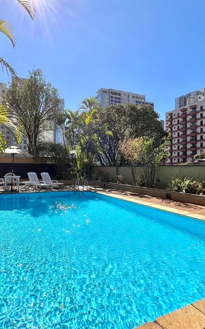 Apartamento para alugar com 50m², 1 quarto e 1 vaga Apartamento para alugar com 50m², 1 quarto e 1 vagaÁrea comum - Piscina