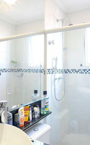 Apartamento à venda com 76m², 2 quartos e 1 vagaBanheiro
