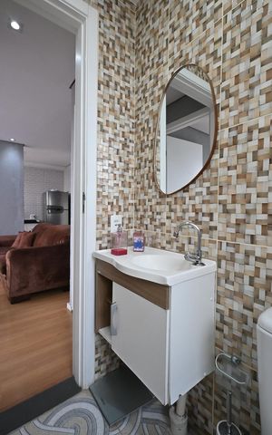 Apartamento à venda com 42m², 2 quartos e sem vagaBanheiro