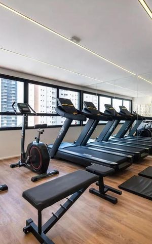 Apartamento à venda com 34m², 2 quartos e sem vaga Apartamento à venda com 34m², 2 quartos e sem vagaAcademia