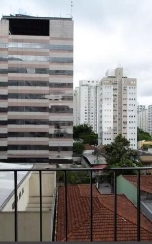 Apartamento para alugar com 45m², 1 quarto e 1 vagaVaranda