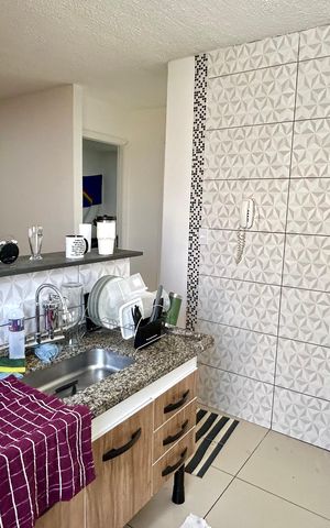 Apartamento para alugar com 47m², 2 quartos e 1 vagaCozinha e Área de Serviço