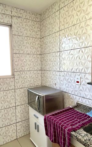 Apartamento para alugar com 47m², 2 quartos e 1 vagaCozinha e Área de Serviço