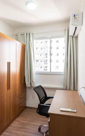 Apartamento para alugar com 55m², 2 quartos e 1 vagaQuarto 1