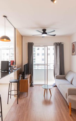Apartamento para alugar com 55m², 2 quartos e 1 vagaSala