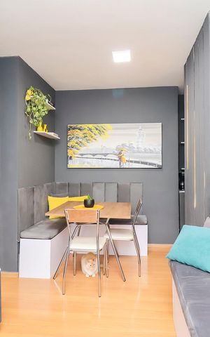 Apartamento à venda com 43m², 2 quartos e 1 vagaSala