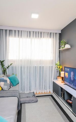 Apartamento à venda com 43m², 2 quartos e 1 vagaSala