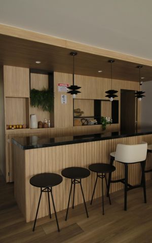 Apartamento para alugar com 43m², 2 quartos e 1 vagaÁrea comum - Salão de festas