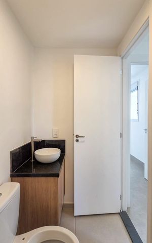 Apartamento para alugar com 42m², 1 quarto e sem vaga Apartamento para alugar com 42m², 1 quarto e sem vagaBanheiro