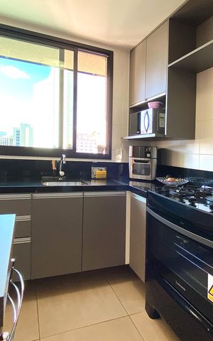 Apartamento para alugar com 70m², 2 quartos e 2 vagas Apartamento para alugar com 70m², 2 quartos e 2 vagasCozinha