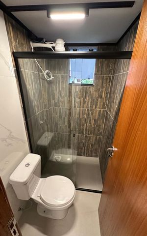 Studio para alugar com 24m², 1 quarto e sem vaga Studio para alugar com 24m², 1 quarto e sem vagaBanheiro