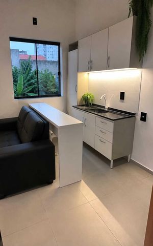 Studio para alugar com 24m², 1 quarto e sem vaga Studio para alugar com 24m², 1 quarto e sem vagaStudio