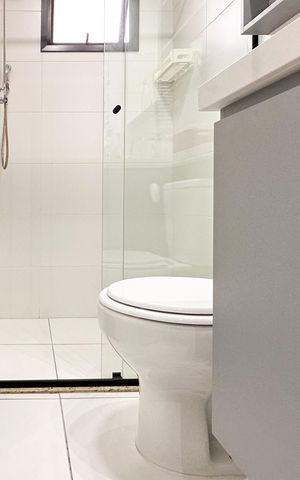 Apartamento à venda com 60m², 2 quartos e 2 vagas Apartamento à venda com 60m², 2 quartos e 2 vagasBanheiro Social