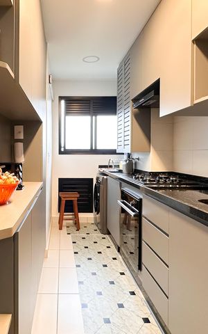 Apartamento à venda com 60m², 2 quartos e 2 vagas Apartamento à venda com 60m², 2 quartos e 2 vagasCozinha