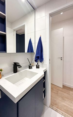 Apartamento à venda com 60m², 2 quartos e 2 vagas Apartamento à venda com 60m², 2 quartos e 2 vagasBanheiro da Suíte