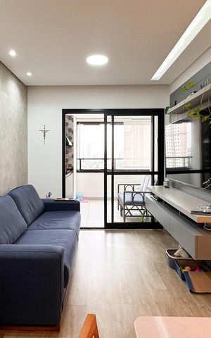 Apartamento à venda com 60m², 2 quartos e 2 vagas Apartamento à venda com 60m², 2 quartos e 2 vagasSala