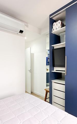Apartamento à venda com 60m², 2 quartos e 2 vagas Apartamento à venda com 60m², 2 quartos e 2 vagasSuíte