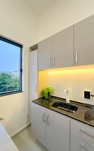 Studio para alugar com 24m², 1 quarto e sem vagaCozinha