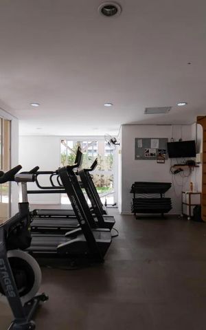 Apartamento para alugar com 30m², 1 quarto e 1 vaga Apartamento para alugar com 30m², 1 quarto e 1 vagaAcademia