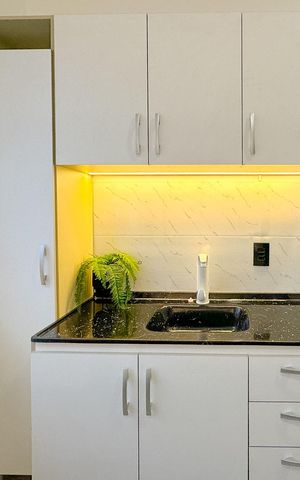 Studio para alugar com 24m², 1 quarto e sem vagaCozinha