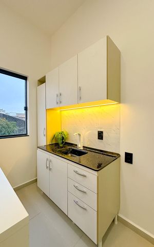 Studio para alugar com 24m², 1 quarto e sem vagaCozinha