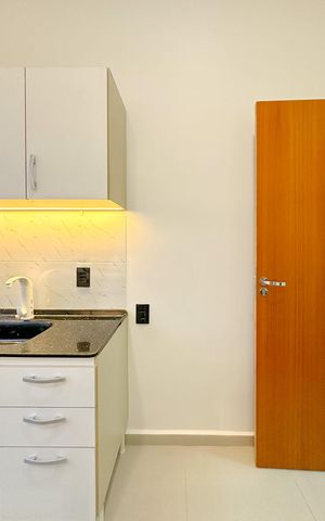 Studio para alugar com 24m², 1 quarto e sem vagaCozinha