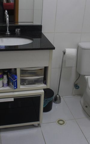 Apartamento à venda com 164m², 3 quartos e 3 vagasBanheiro da Suíte