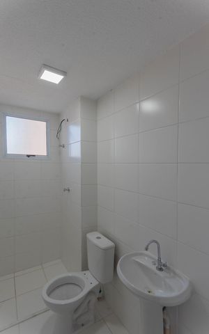 Apartamento à venda com 44m², 2 quartos e 1 vaga Apartamento à venda com 44m², 2 quartos e 1 vagaBanheiro