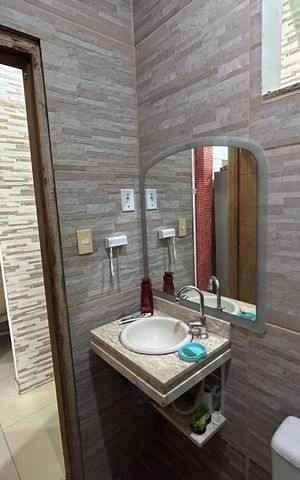 Casa para alugar com 120m², 2 quartos e sem vagaBanheiro Social