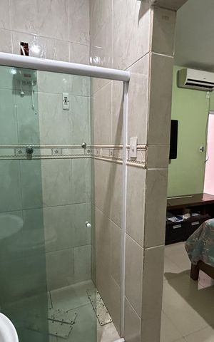 Casa para alugar com 120m², 2 quartos e sem vagaBanheiro da Suíte 1