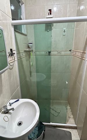 Casa para alugar com 120m², 2 quartos e sem vagaBanheiro da Suíte 1