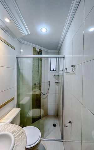 Apartamento à venda com 70m², 3 quartos e 1 vagaBanheiro