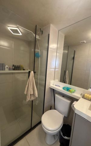 Apartamento para alugar com 38m², 2 quartos e 1 vaga Apartamento para alugar com 38m², 2 quartos e 1 vagaBanheiro