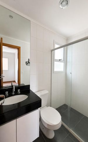 Apartamento para alugar com 77m², 2 quartos e 2 vagas Apartamento para alugar com 77m², 2 quartos e 2 vagasBanheiro suíte