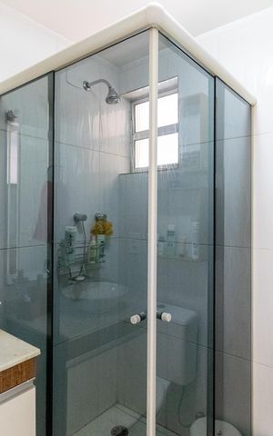Apartamento à venda com 60m², 2 quartos e 1 vaga Apartamento à venda com 60m², 2 quartos e 1 vagaBanheiro