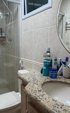 Apartamento para alugar com 96m², 2 quartos e 2 vagasBanheiro da Suíte
