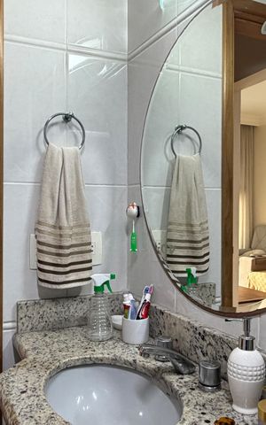 Apartamento para alugar com 96m², 2 quartos e 2 vagasBanheiro Social
