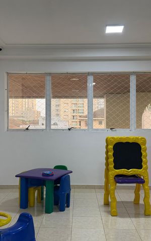 Apartamento para alugar com 96m², 2 quartos e 2 vagasÁrea comum - Brinquedoteca