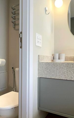 Studio para alugar com 23m², 1 quarto e sem vaga Studio para alugar com 23m², 1 quarto e sem vagaBanheiro