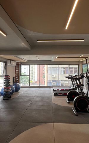 Studio para alugar com 23m², 1 quarto e sem vaga Studio para alugar com 23m², 1 quarto e sem vagaAcademia